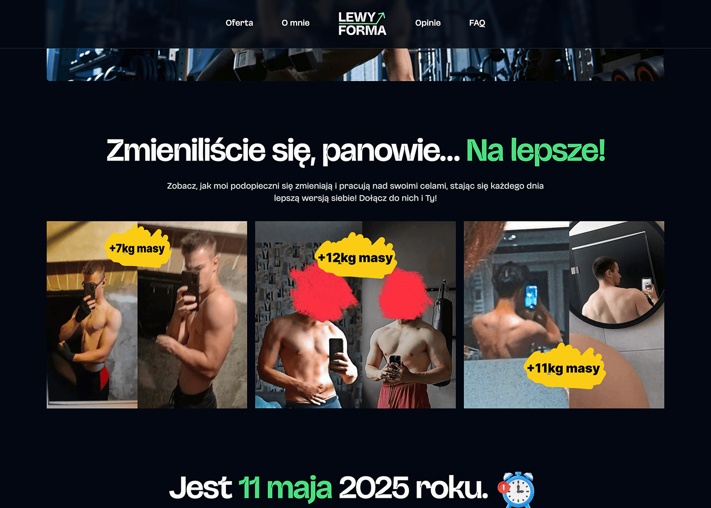 Strona internetowa lewyforma.pl