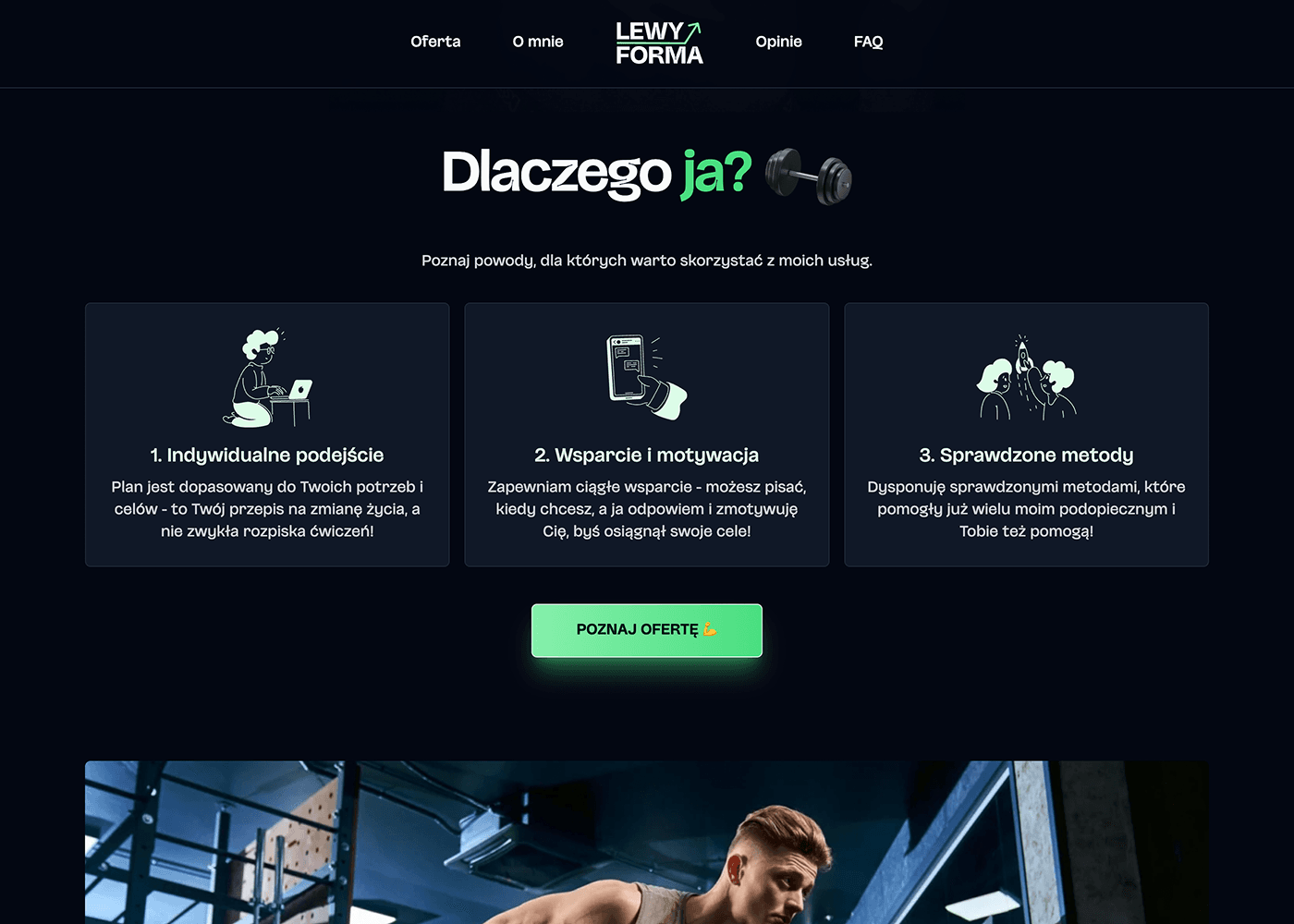 Strona internetowa lewyforma.pl