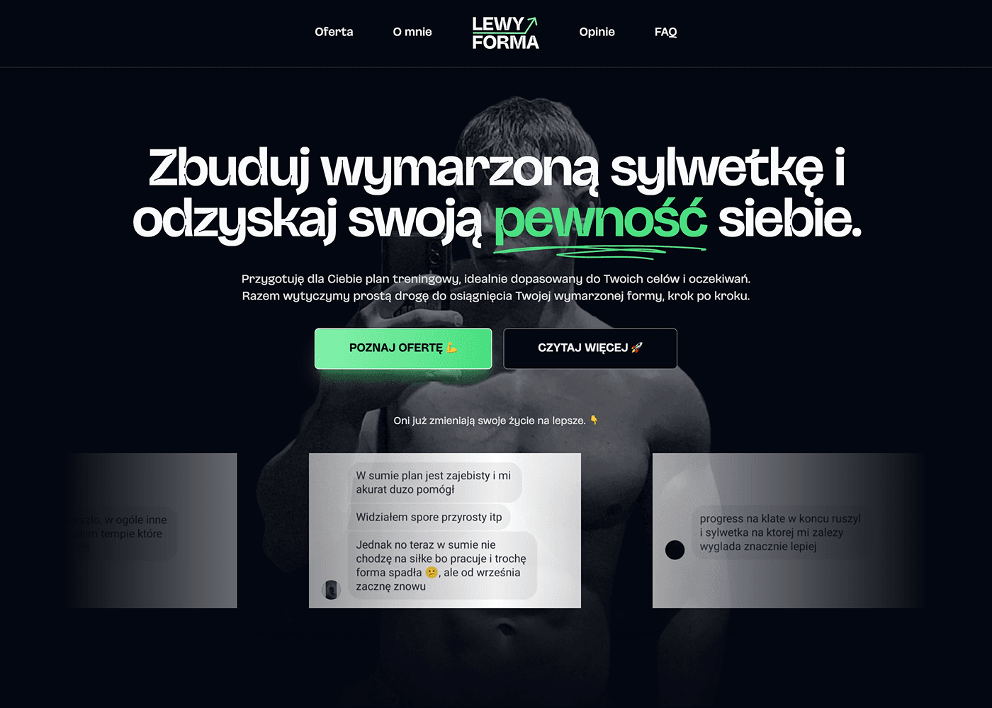 Strona internetowa lewyforma.pl