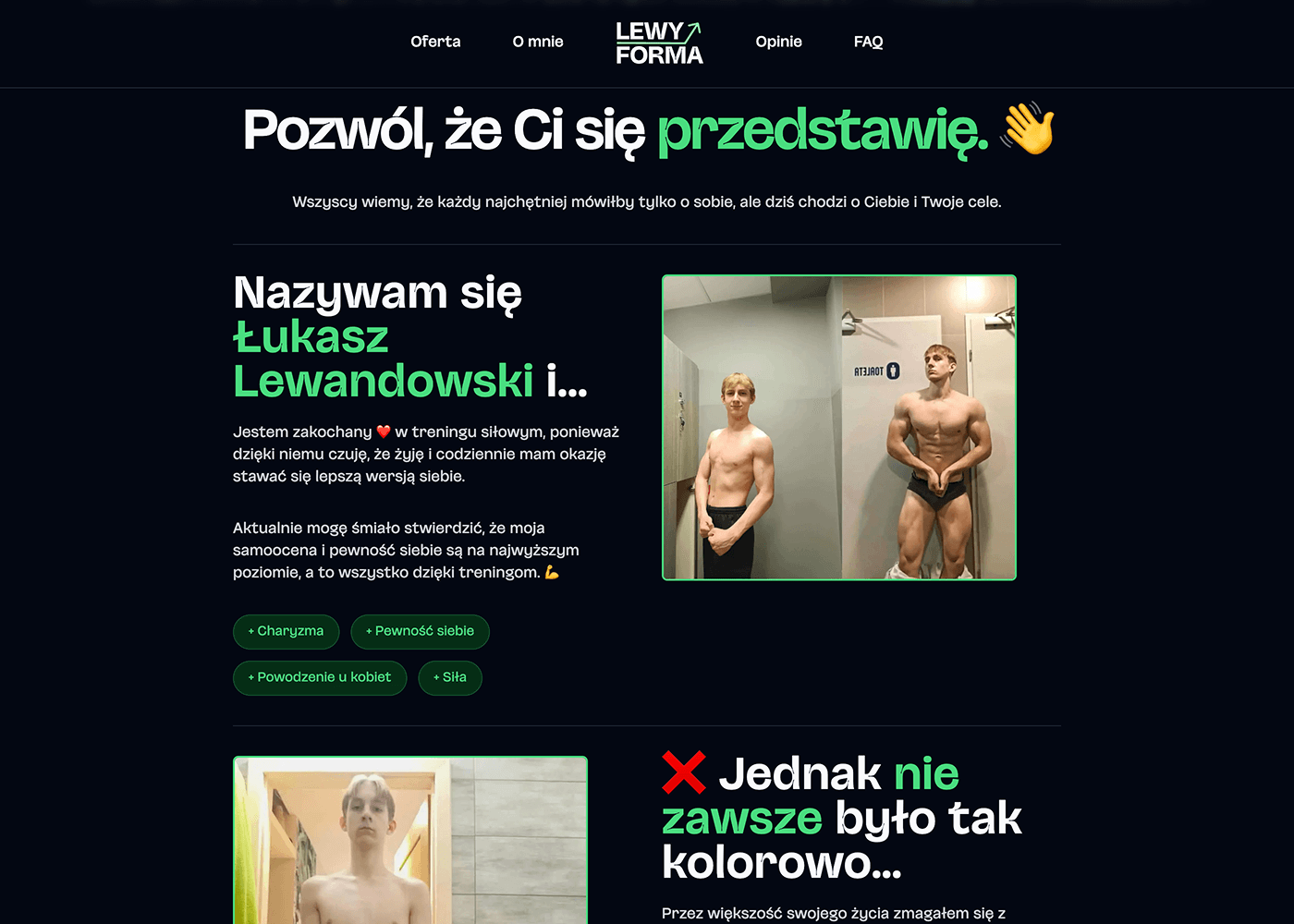 Strona internetowa lewyforma.pl
