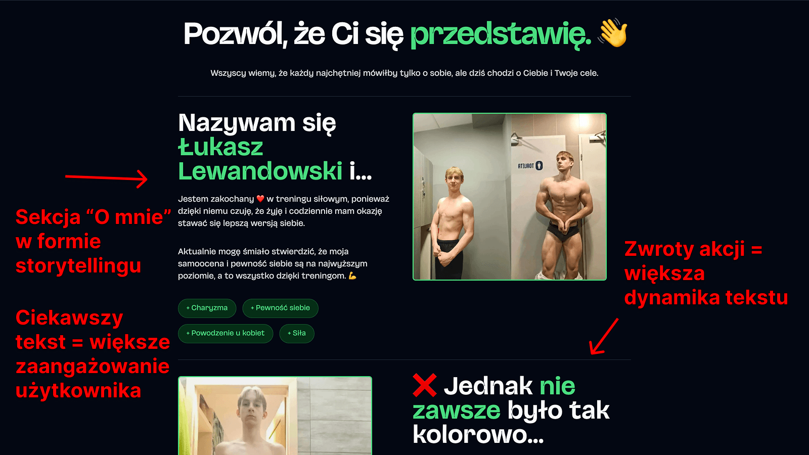 Strona LewyForma Analiza