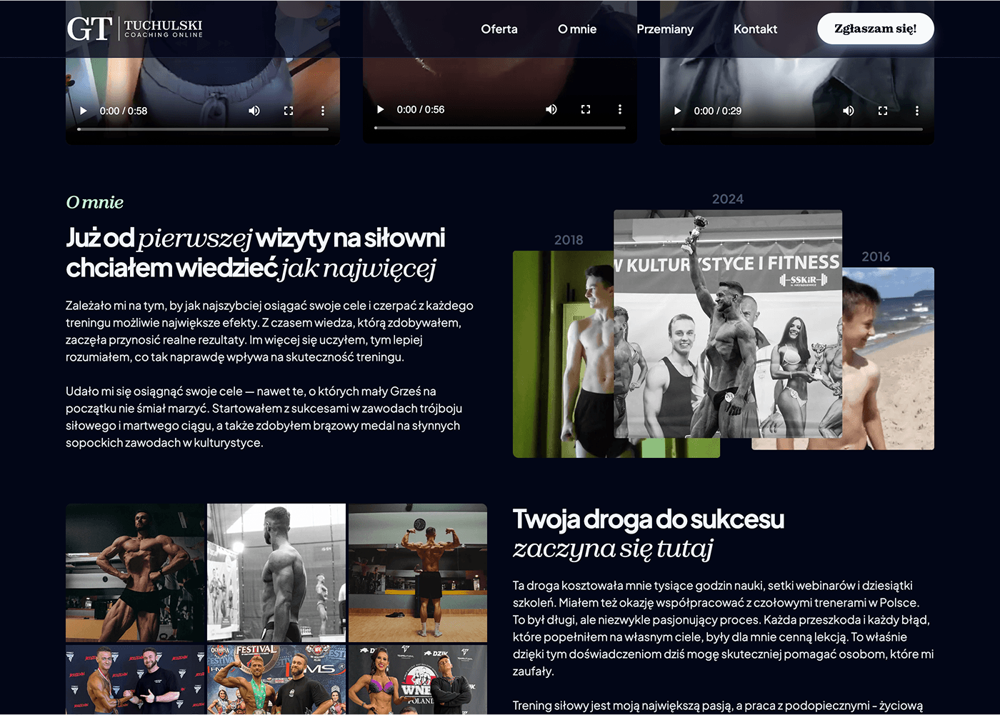 Strona internetowa tuchulski.pl