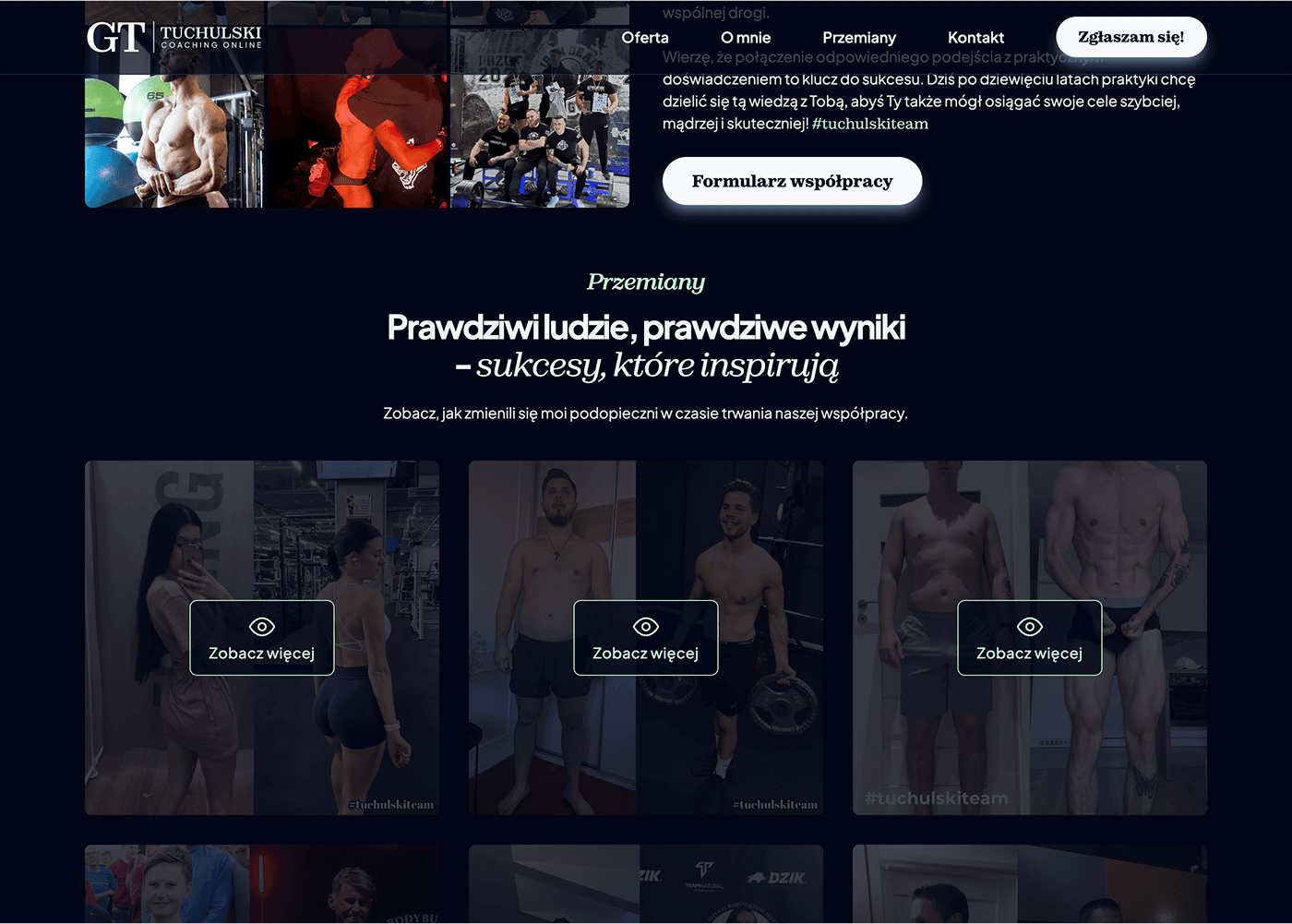 Strona internetowa tuchulski.pl